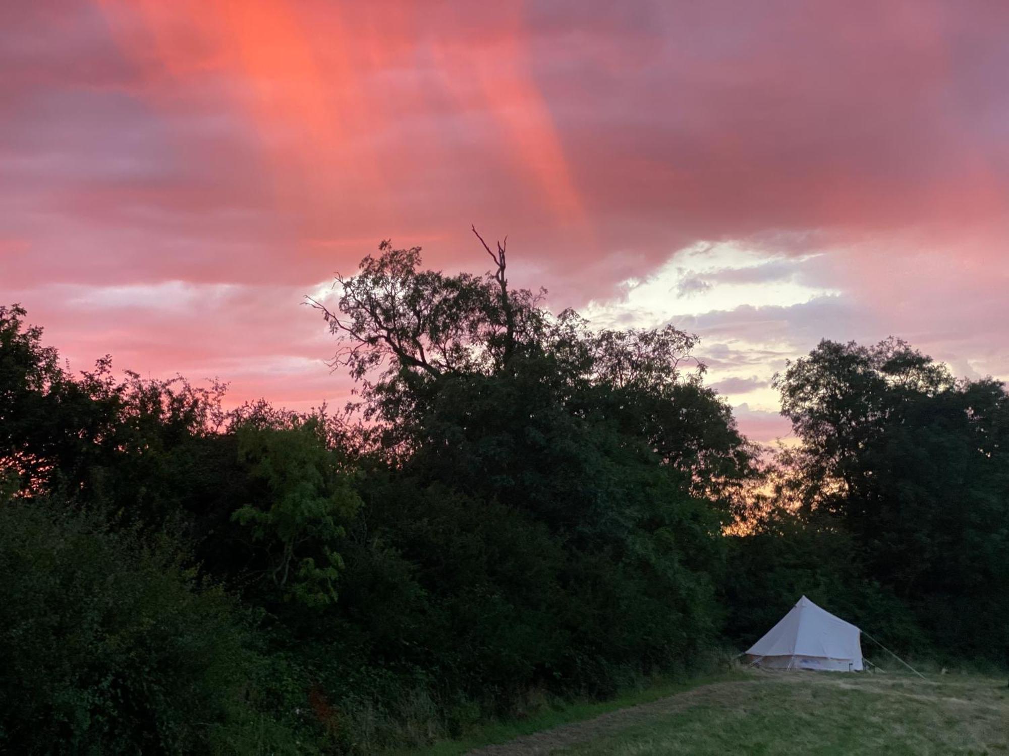 Bell Tent 4M Fossewold Farm Camping Moreton-in-Marsh Zewnętrze zdjęcie